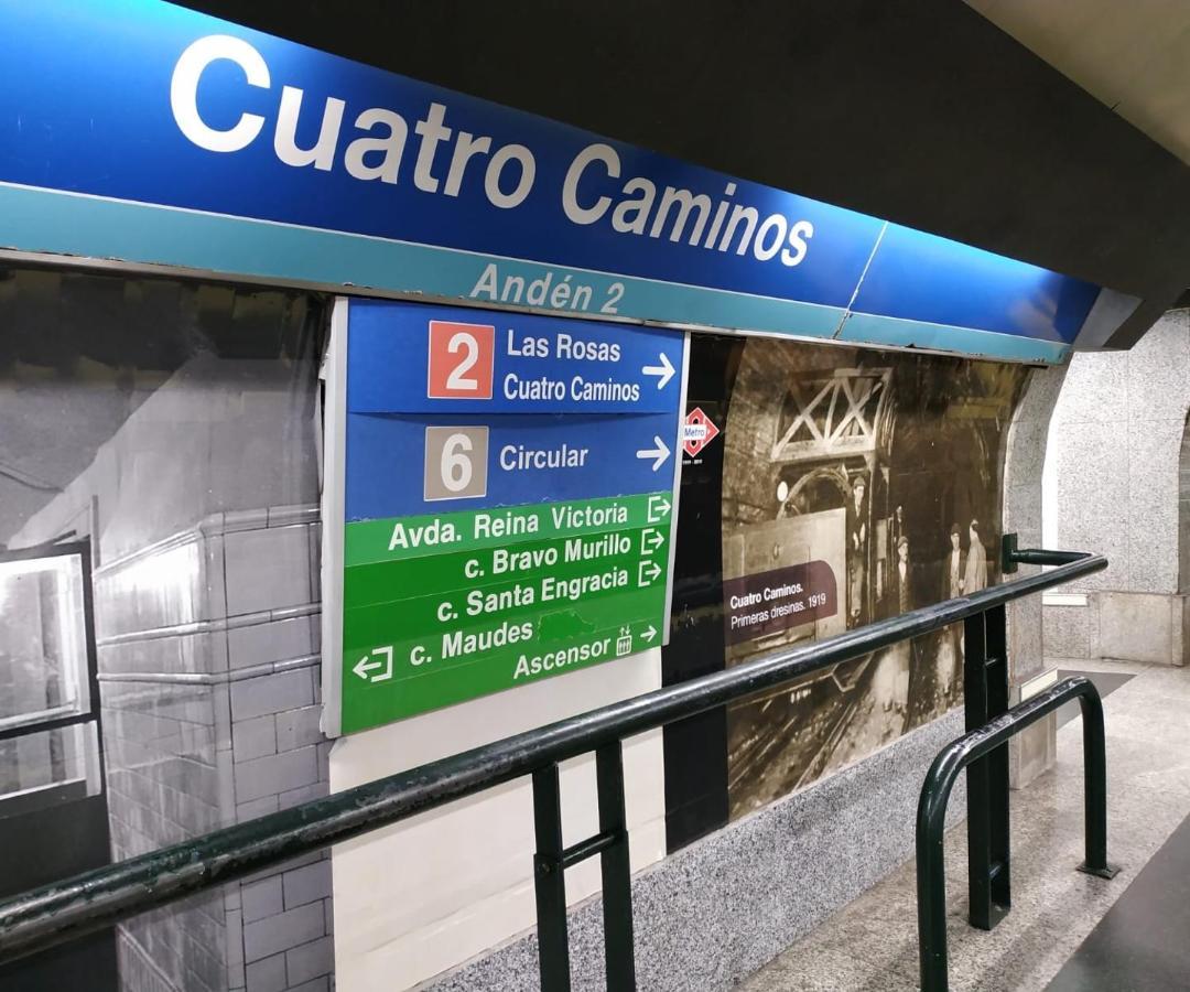 Luminoso Cerca 4 Caminos- Apartamento Reina Victoria Madrid Kültér fotó